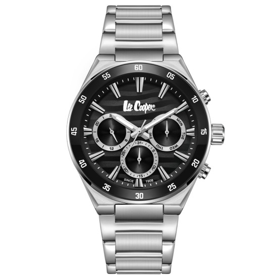 Годинник чоловічий Lee Cooper Hit Silver наручний годинник Lee Cooper #9688