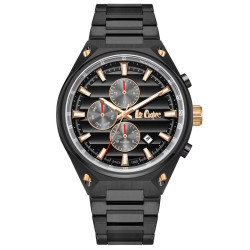 годинник чоловічий lee cooper ice black наручний годинник lee cooper