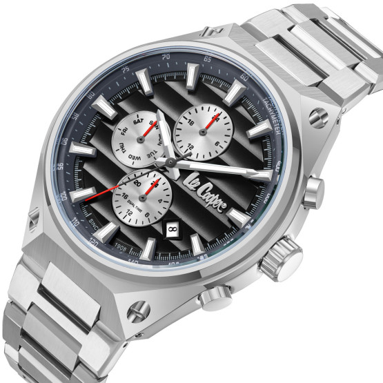 Годинник чоловічий Lee Cooper Ice Silver наручний годинник Lee Cooper #7241