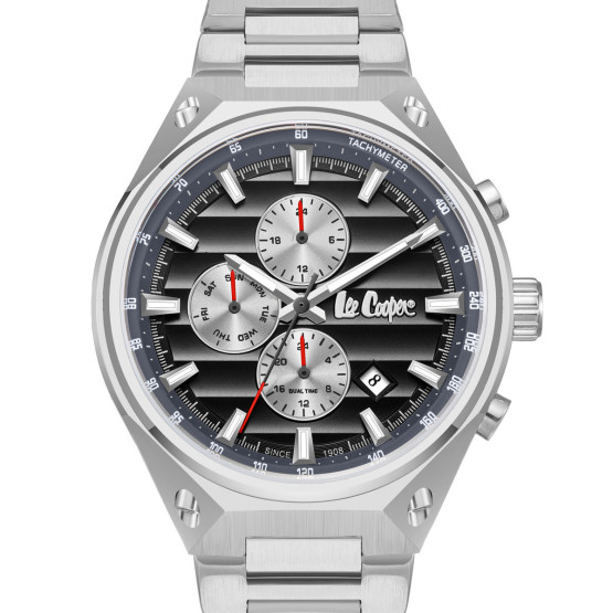 Годинник чоловічий Lee Cooper Ice Silver наручний годинник Lee Cooper #7243