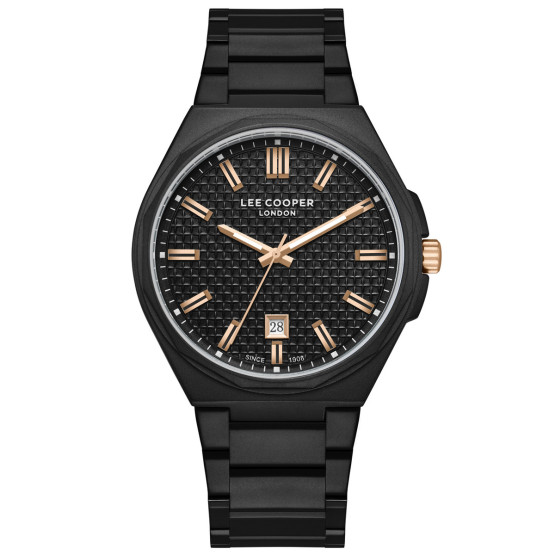 Годинник чоловічий Lee Cooper Knight Black наручний годинник Lee Cooper