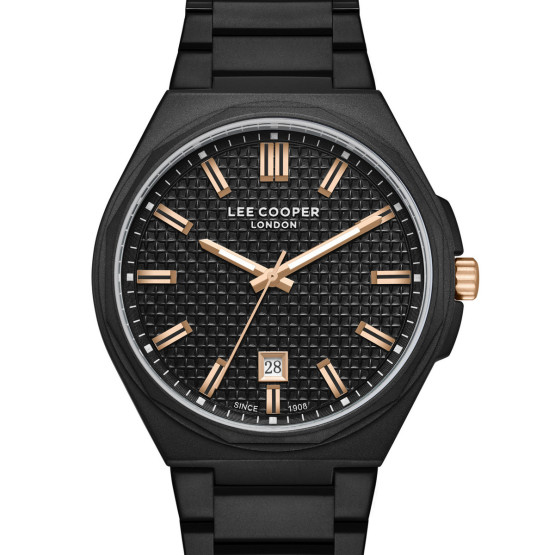 Годинник чоловічий Lee Cooper Knight Black наручний годинник Lee Cooper #7233