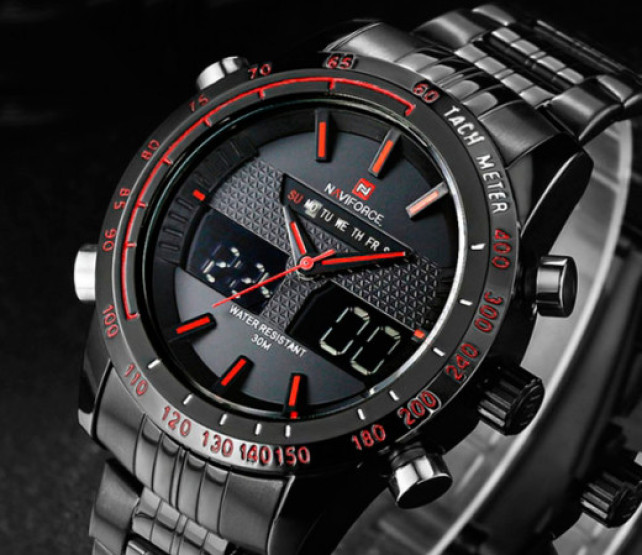 Годинник чоловічий Naviforce Army NF9024 наручний годинник Naviforce #396