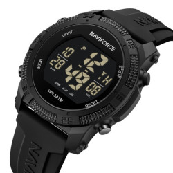 годинник чоловічий naviforce europe black наручний годинник naviforce