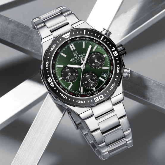 Годинник чоловічий Naviforce Ocean наручний годинник Naviforce з хронографом #9868