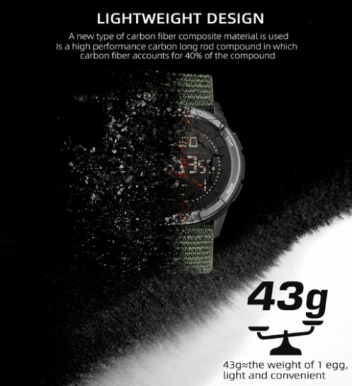 Годинник чоловічий North Edge Alps з компасом наручний годинник North Edge #3502