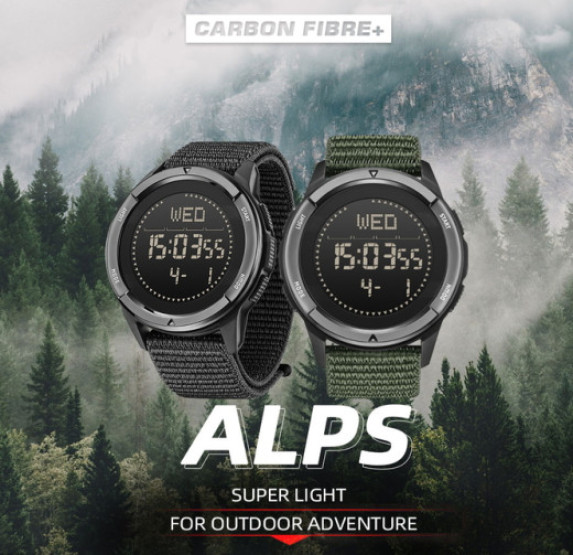 Годинник чоловічий North Edge Alps з компасом наручний годинник North Edge #3495