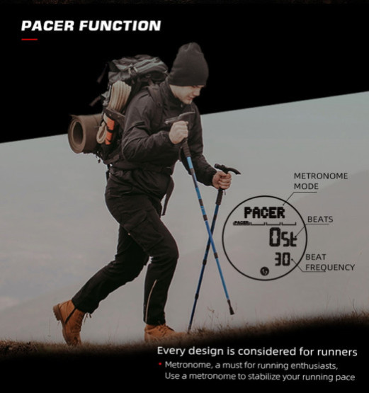 Годинник чоловічий North Edge Alps з компасом наручний годинник North Edge #3499