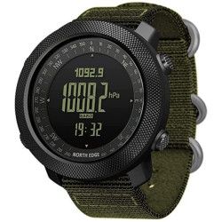 Купити годинник чоловічий north edge apache green 5bar наручний годинник north edge недорого