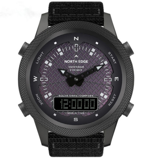 Годинник чоловічий North Edge Solar Compass наручний годинник North Edge #4225