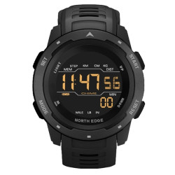 годинник чоловічий north edge x1 5bar спортивний наручний годинник north edge з будильником