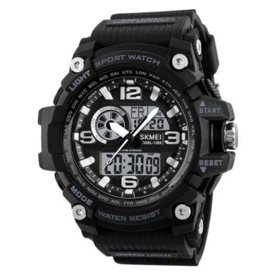 Годинник чоловічий Skmei Disel Black наручний годинник Skmei #2342