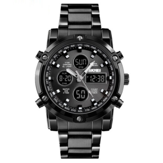 Годинник чоловічий Skmei Molot Limited AllBlack наручний годинник Skmei #1369