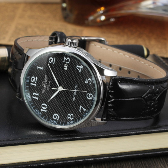 Годинник чоловічий Winner Handsome Leather наручний годинник Winner #6910