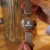 Жіночий наручний годинник Besta Love UA Beige Flower 2 ремінці #12417