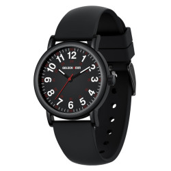 годинник чоловічий goldenhour trend black наручний годинник goldenhour