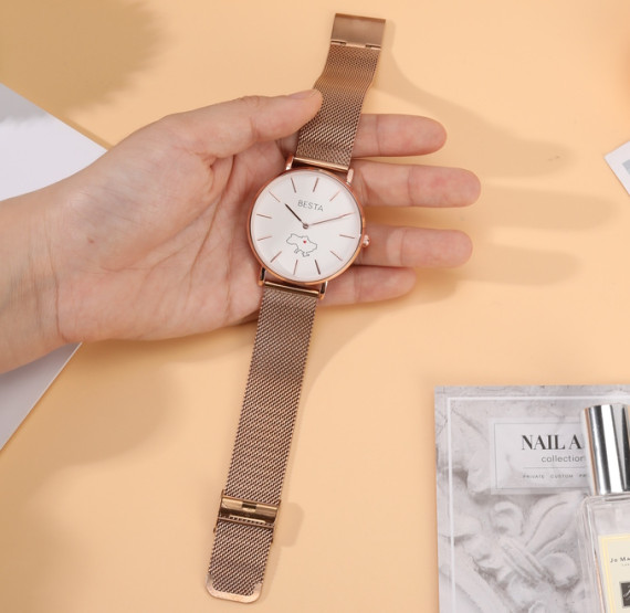 Годинник жіночий Besta Love UA Rosegold наручний годинник Besta #5402