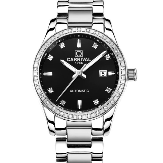 Годинник жіночий Carnival Luiza Black наручний годинник Carnival