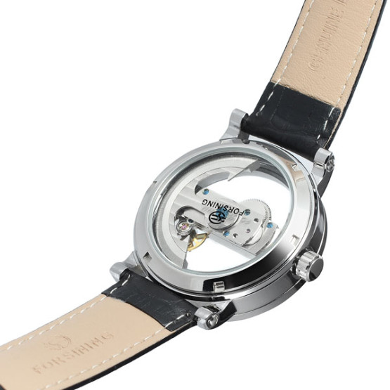 Годинник жіночий Forsining Air Silver II наручний годинник Forsining #4562