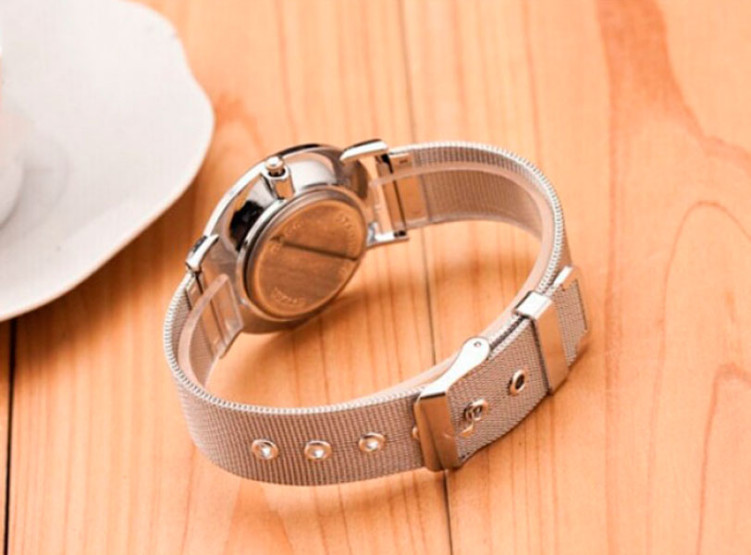 Годинник жіночий Geneva Steel Silver наручний годинник Geneva #4622