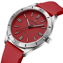 годинник жіночий naviforce bagira bordo наручний годинник naviforce