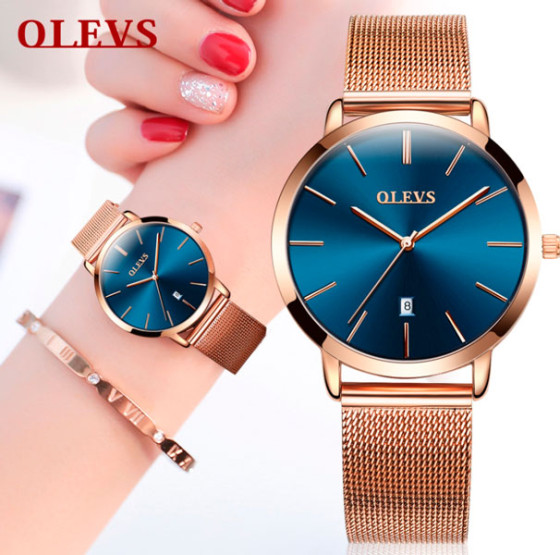 Годинник жіночий Shengke Olevs наручний годинник Shengke #4767