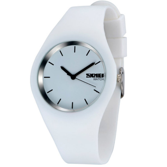 Годинник жіночий Skmei Rubber White II 9068C наручний годинник Skmei