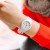 Годинник жіночий Skmei Rubber White II 9068C наручний годинник Skmei #4504
