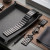 Металевий ремінець для годинника Centurion Black ширина 22 мм #14006