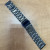 Металевий ремінець для годинника чорний ширина 22 мм #8265