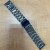 Металевий ремінець для годинника чорний ширина 24 мм #8343