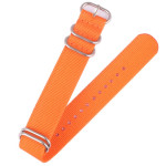 нейлоновий ремінець для годинника long orange ширина 24 мм