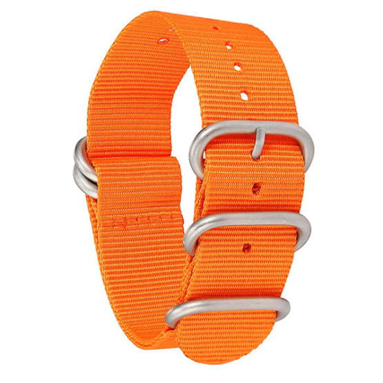 Нейлоновий ремінець для годинника Long Orange ширина 24 мм #13591
