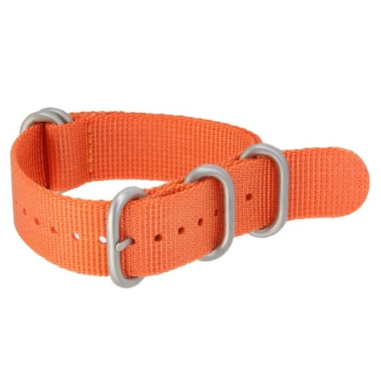 Нейлоновий ремінець для годинника Long Orange ширина 24 мм #13592
