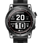 смарт-годинник north edge crossfit gps black з компасом розумний годинник north edge