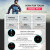 Смарт-годинник North Edge CrossFit GPS Black з компасом розумний годинник North Edge #6188