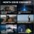 Смарт-годинник North Edge CrossFit GPS Black з компасом розумний годинник North Edge #6183