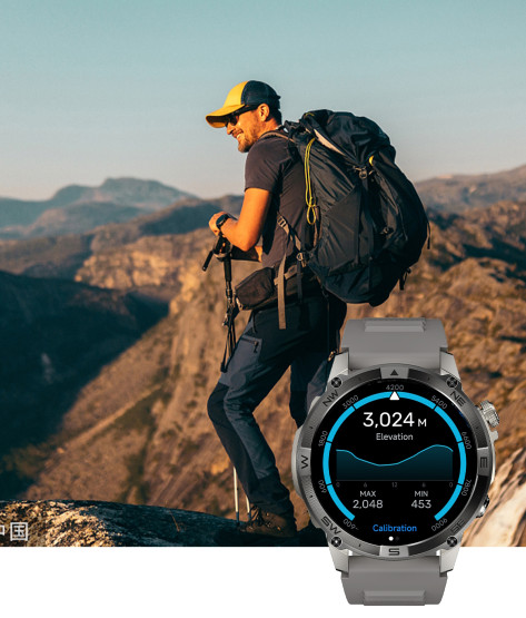 Смарт-годинник North Edge GPS Smart Titan з компасом розумний годинник North Edge #8403