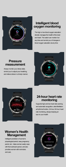 Смарт-годинник North Edge GPS Smart Titan з компасом розумний годинник North Edge #8404