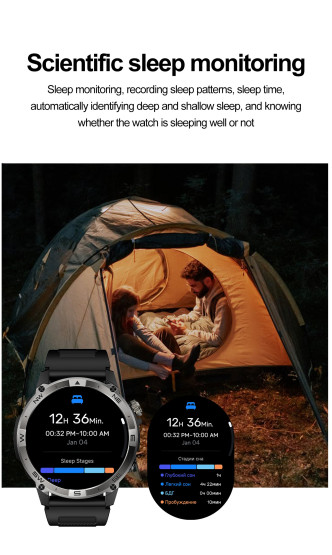 Смарт-годинник North Edge GPS Smart Titan з компасом розумний годинник North Edge #8396