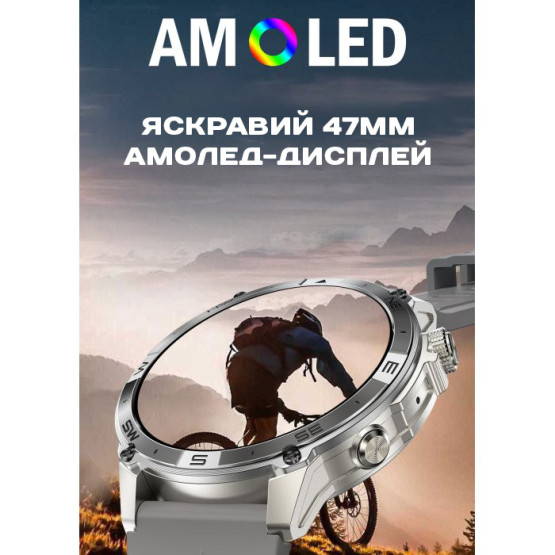 Смарт-годинник North Edge GPS Titan Black Spider з компасом #11373