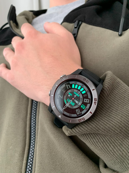 Смарт-годинник North Edge XTrek PRO 5Bar з компасом розумний годинник North Edge #6702