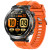 Смарт-годинник Smart Avation Pro Orange, 2 ремінці розумний годинник UWatch #9792