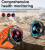 Смарт-годинник Smart Avation Pro Orange, 2 ремінці розумний годинник UWatch #9805