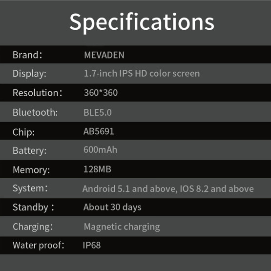 Смарт-годинник Smart Avation Pro Orange, 2 ремінці розумний годинник UWatch #9812