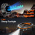 Смарт-годинник Smart Avation Pro Orange, 2 ремінці розумний годинник UWatch #9798
