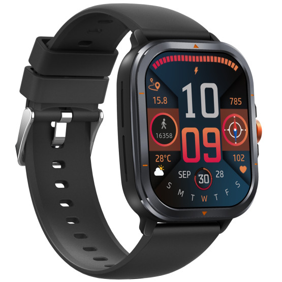 Смарт-годинник Smart Bavaro Nano Rubber 2 ремінці розумний годинник UWatch #11765