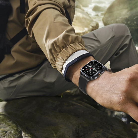Смарт-годинник Smart Bavaro Nano Rubber 2 ремінці розумний годинник UWatch #11774