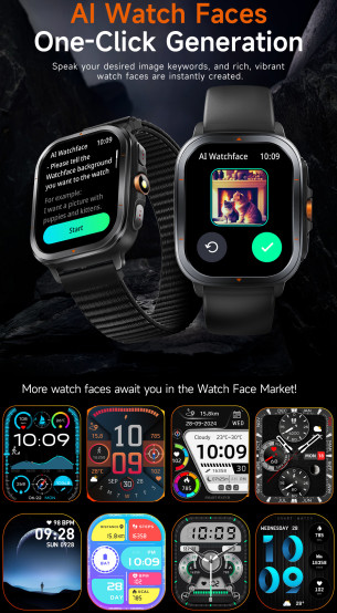 Смарт-годинник Smart Bavaro Nano Rubber 2 ремінці розумний годинник UWatch #11785