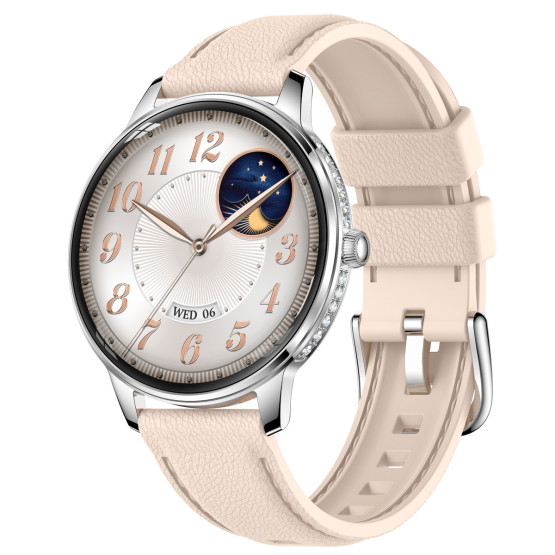 Смарт-годинник Smart Brilliant Slim Silver 2 ремінці #13668